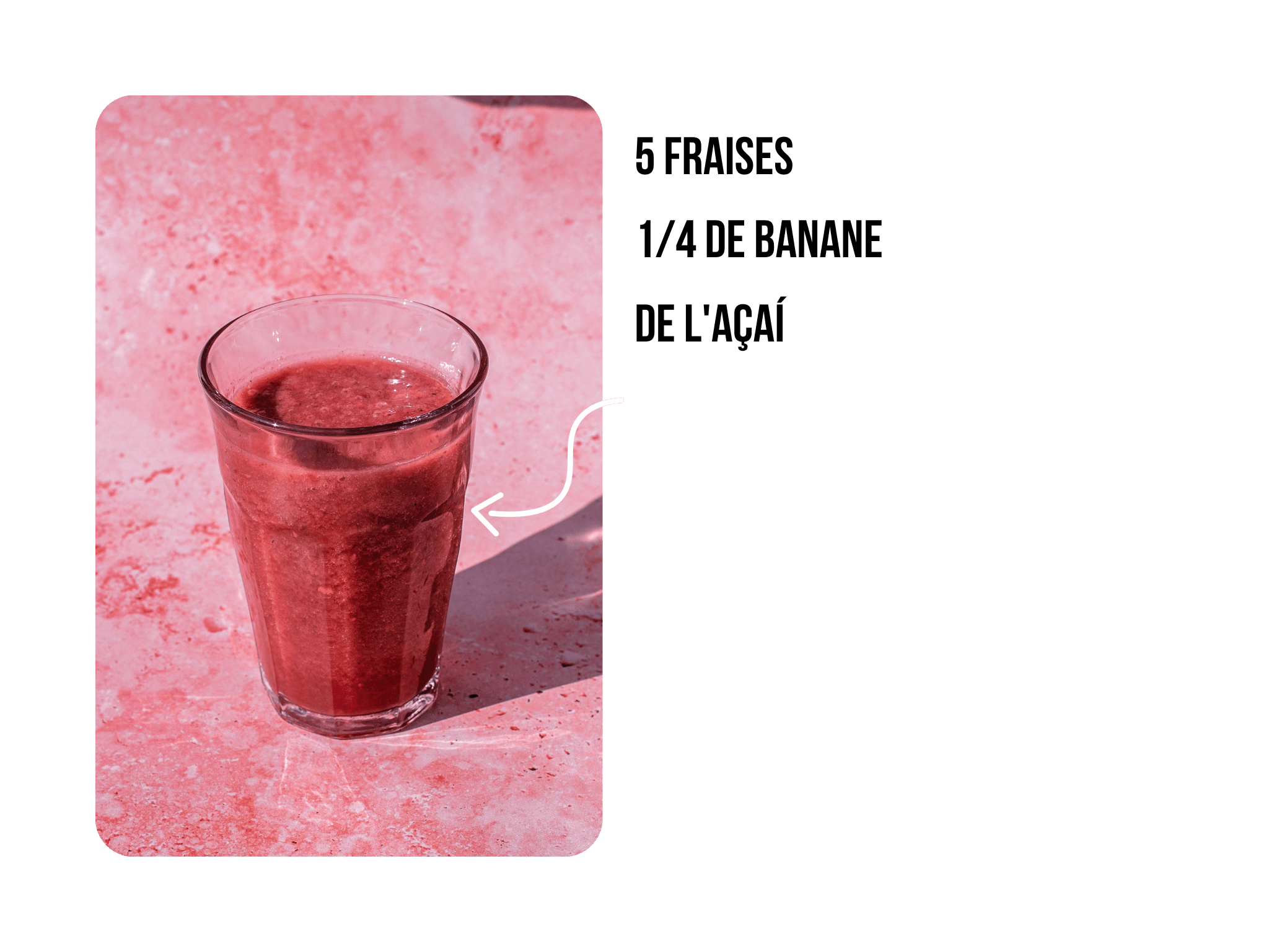 Le smoothie IMMORTEL by Nossa !